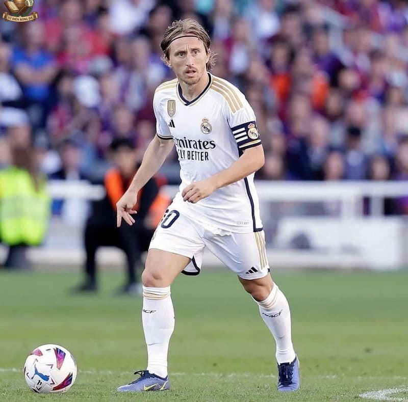 Luka Modric thường tập trung vào việc điều tiết nhịp độ