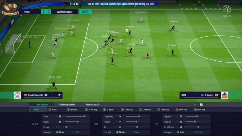 Thuật toán FIFA khiến những nhân sự chơi dưới sức